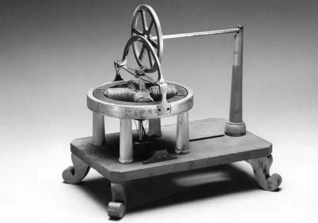 托马斯和艾米丽·达文波特的专利电机